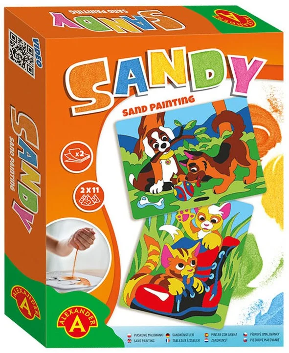 Zandkunst Knutselen Hond + Kat