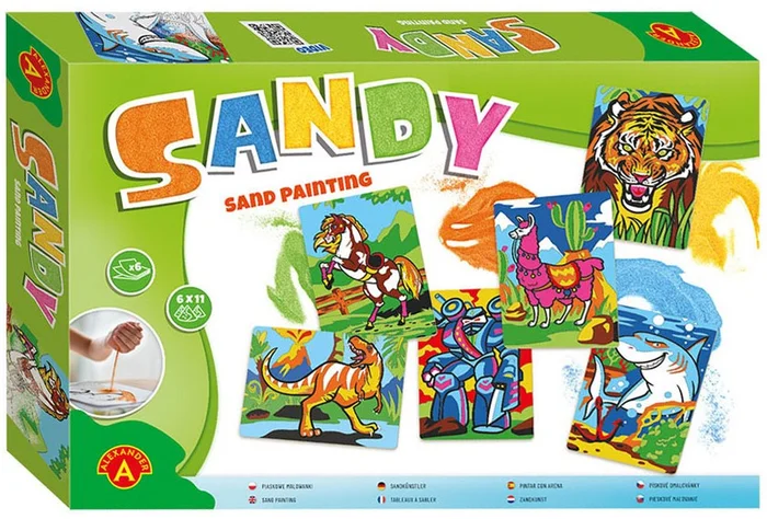 Zandkunst Knutselen Mega Pack (66 zakjes knutselzand)