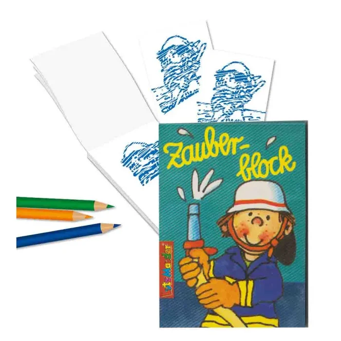 Zauberblock Feuerwehr 8 Stück