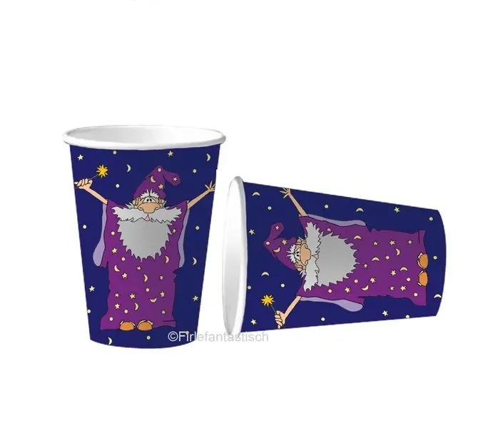 Zauberer-Becher 8St.