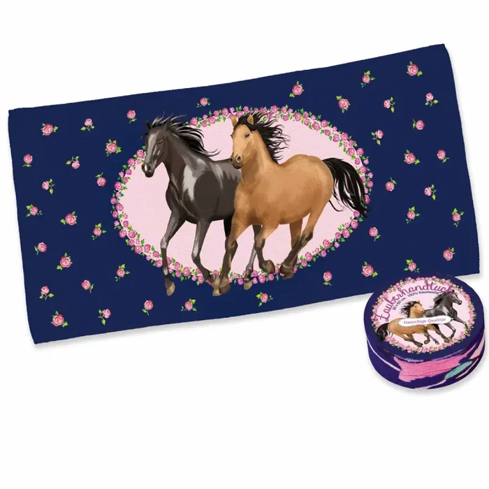 Zauberhandtuch Pferde