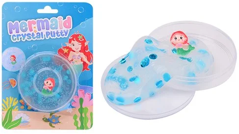 Zeemeermin Kristalputty met Zeemeermin