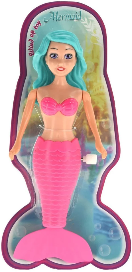 Zeemeermin Opwindfiguur, 18cm
