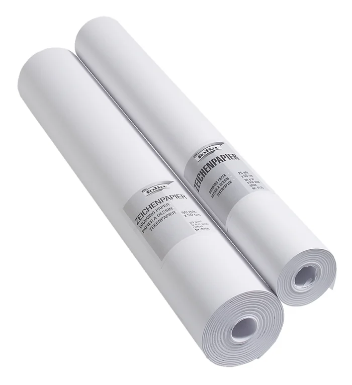 Zeichenpapierrolle 50 cm x 25 m