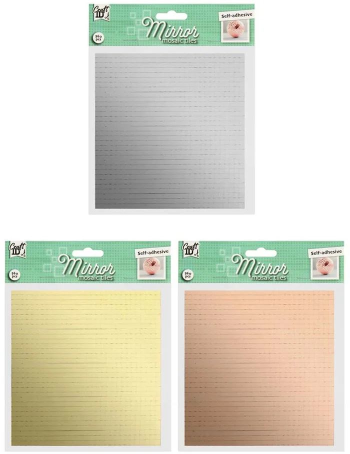 Zelfklevende Mozaïek Spiegel Steentjes, 960st.
