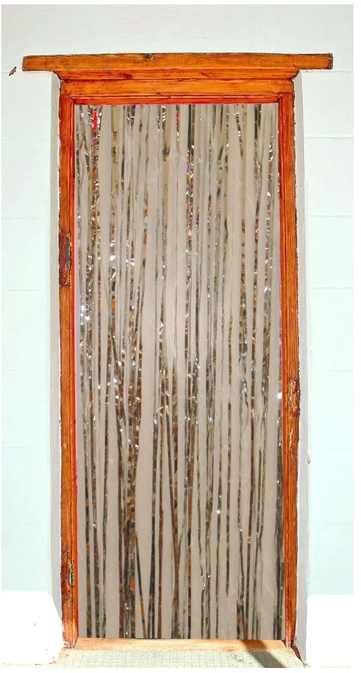 Zilveren Deurgordijn